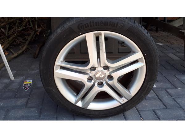 3 velgen te koop maat 225/45 afkomstig van Seat altea