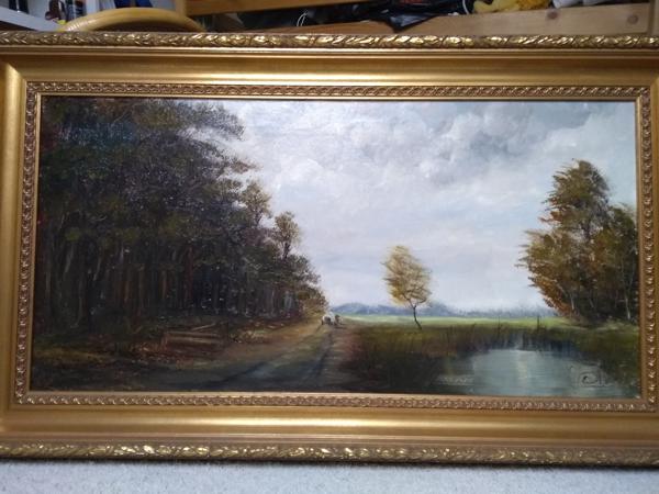 Schilderij landschap