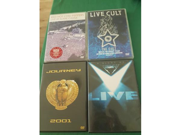 Rock en Metal DVDS