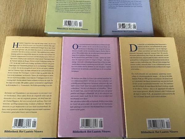 4 PRACHTIGE BOEKEN van Romans, Avontuur ,thrillers,enz