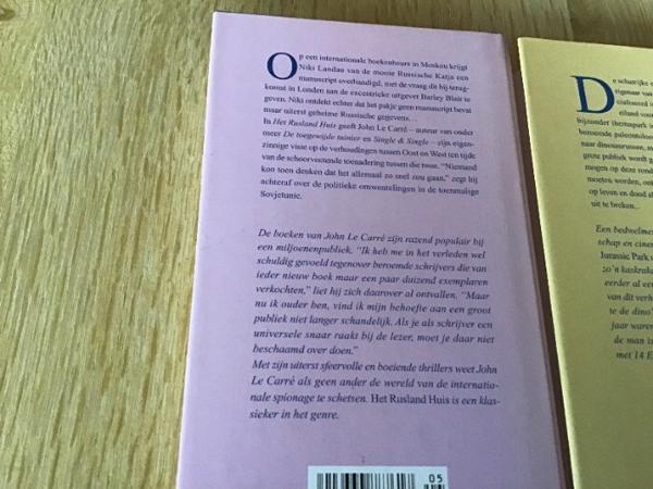 4 PRACHTIGE BOEKEN van Romans, Avontuur ,thrillers,enz