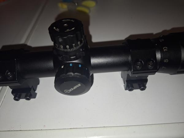 sniper 4-16x50 scope AO IR verstelling (1 inch buis)