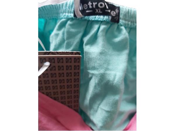 Playsuit offshoulder glitter groen XL