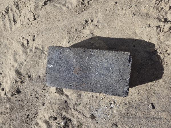 Betonklinkers 50m2. Ze zijn er al uit