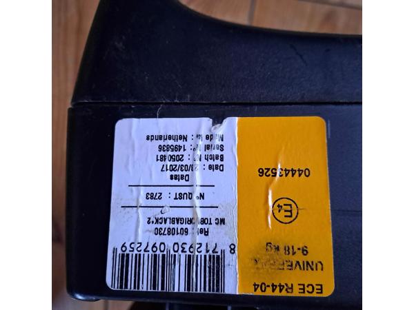 Autostoeltje Maxi cosi 9-18 kg