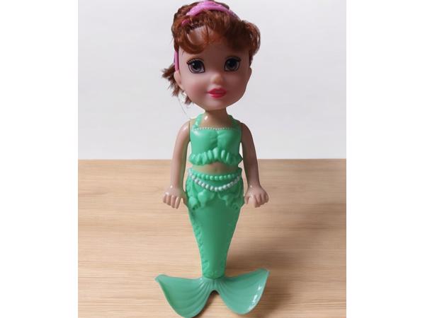 Mermaid zeemeermin pop groen 18cm