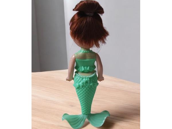 Mermaid zeemeermin pop groen 18cm