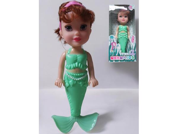 Mermaid zeemeermin pop groen 18cm