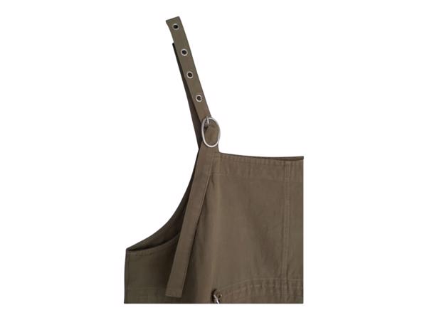 Cashual jurk khaki groen one size