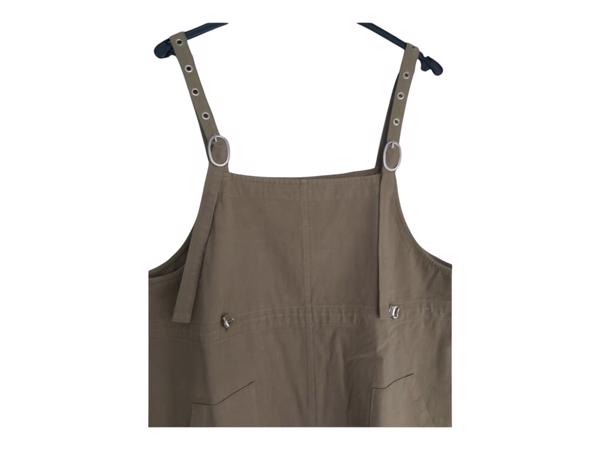 Cashual jurk khaki groen one size