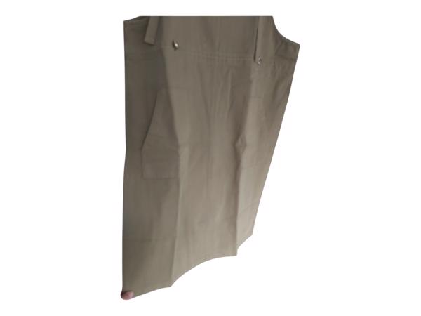 Cashual jurk khaki groen one size