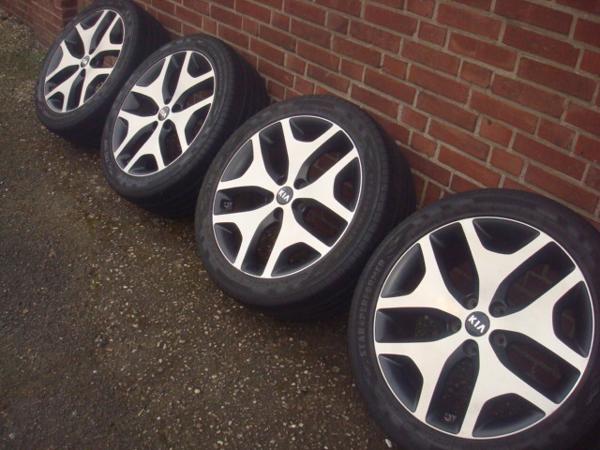 19 Inch Originele KIA Sportage Jenzan Steek 5x114.3