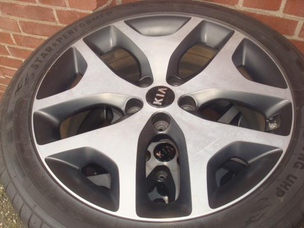 19 Inch Originele KIA Sportage Jenzan Steek 5x114.3