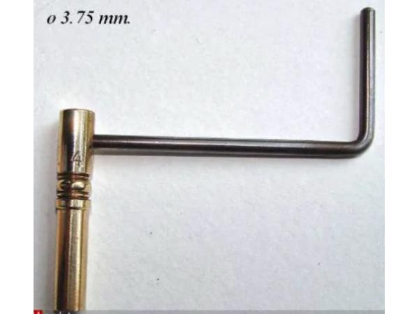 Kruksleutel voor staande klok of Comtoise klok.