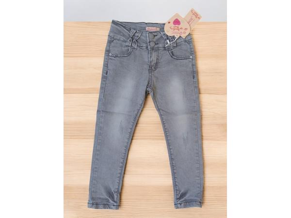 Grace Skinny stretchy jeans grijs 116