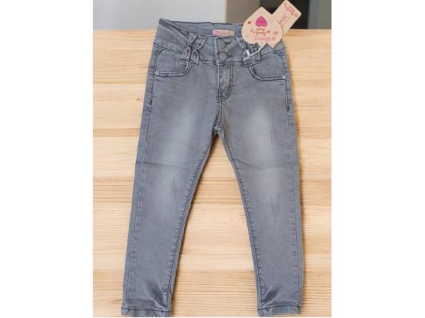 Grace Skinny stretchy jeans grijs 116