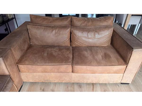 Cognac bruine 2 en 2.5 zits