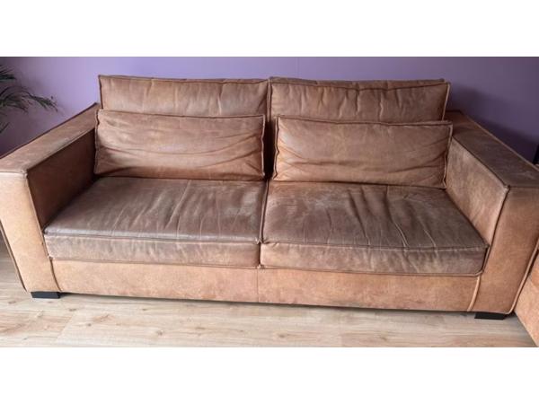 Cognac bruine 2 en 2.5 zits