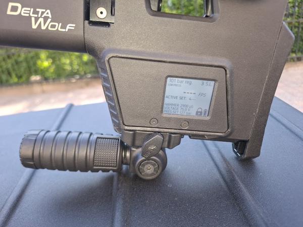 daystate delta wolf 6.35mm met vector optics continental