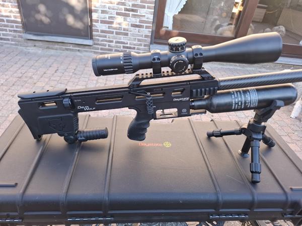 daystate delta wolf 6.35mm met vector optics continental