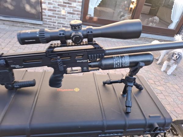 daystate delta wolf 6.35mm met vector optics continental