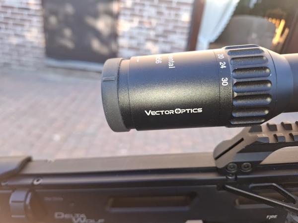 daystate delta wolf 6.35mm met vector optics continental