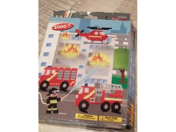 Strijkkralenset Brandweer