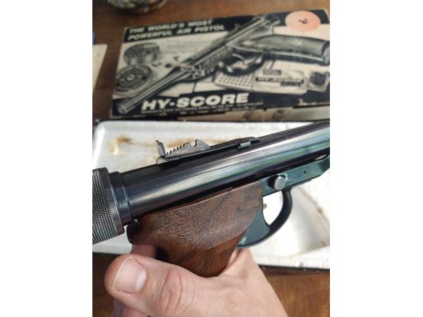 Hy-Score Model 800 in box mint conditie