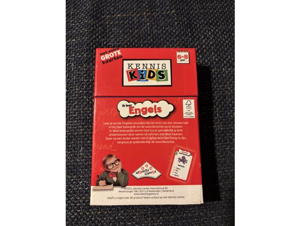 Kennis Kids : kaarten Ik leer Engels (6-8jr)