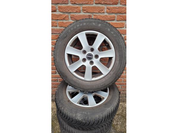 Velgen Borbet met GoodYear winterbanden