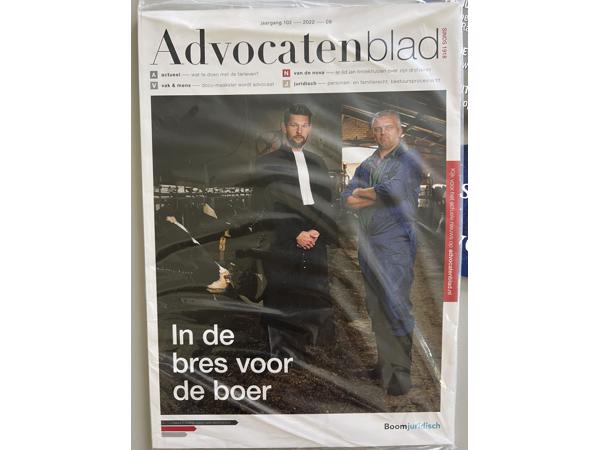 10x advocatenblad, allemaal nieuw