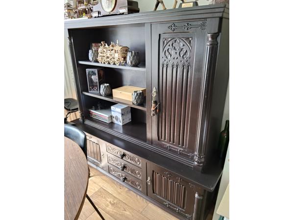 Boekenkast uit de jaren 60