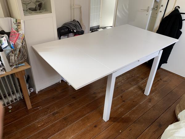 Werkwijze musicus schokkend Ikea uitschuifbare tafel in Utrecht - Huis en Inrichting, Tafels en  Eethoeken - Markanda