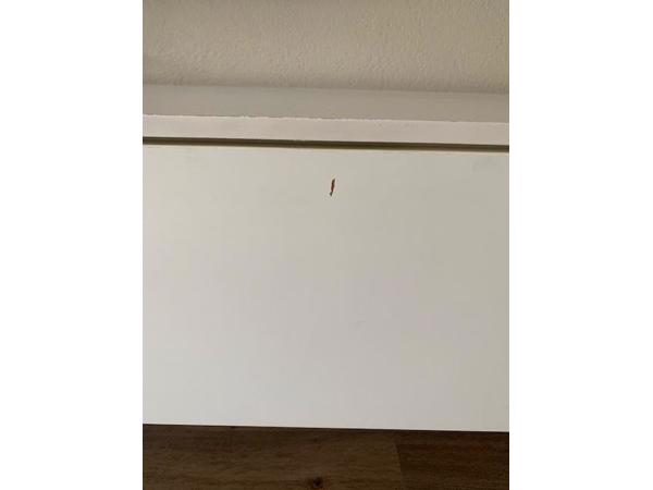 TV meubel van Ikea kleur wit