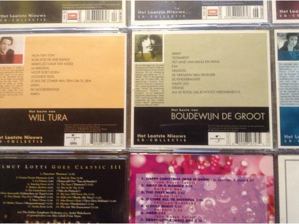 Cd&#x27;s muziek v. bekende zangers i.h.nederlands ,eng.,fr.TOP