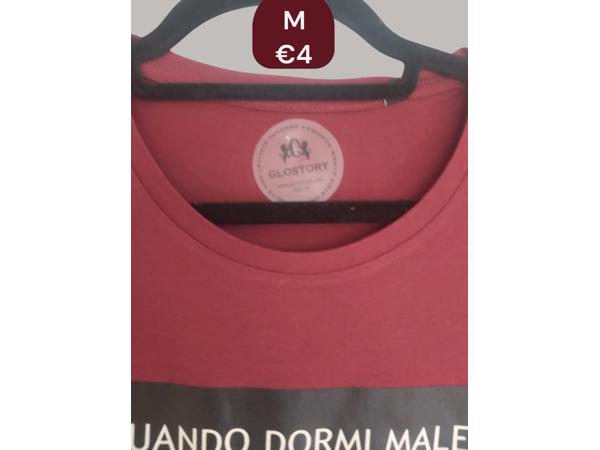 Glo-story strak heren t-shirt aap rood M