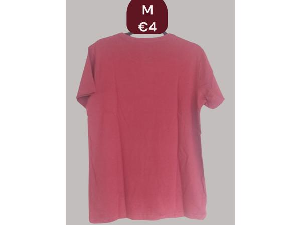 Glo-story strak heren t-shirt aap rood M