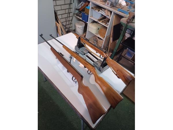 Te koop 3x Haenel grendel geweer