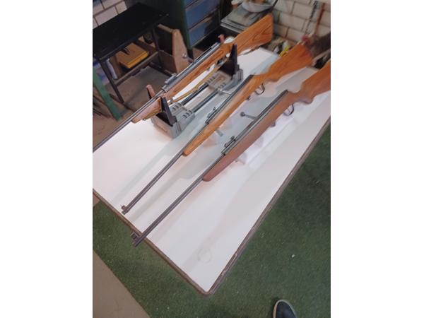 Te koop 3x Haenel grendel geweer
