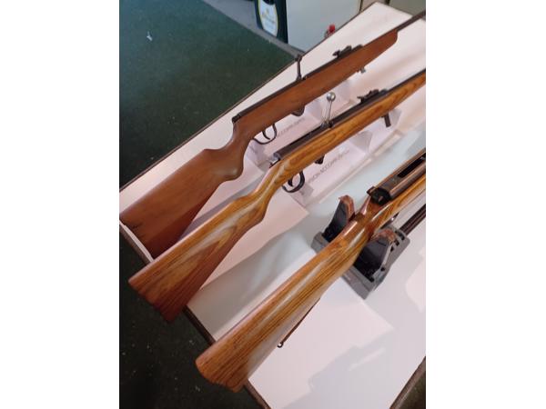 Te koop 3x Haenel grendel geweer