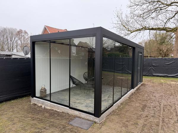Kortingen op maatwerk Aluminium tuinhuis Allure