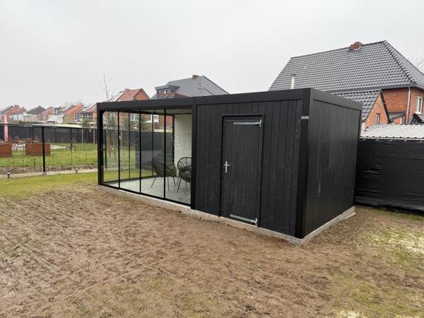 Kortingen op maatwerk Aluminium tuinhuis Allure