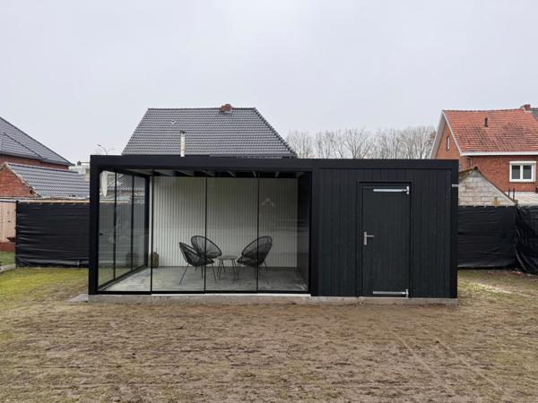 Kortingen op maatwerk Aluminium tuinhuis Allure
