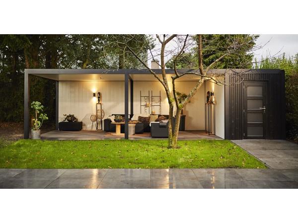 Kortingen op maatwerk Aluminium tuinhuis Allure