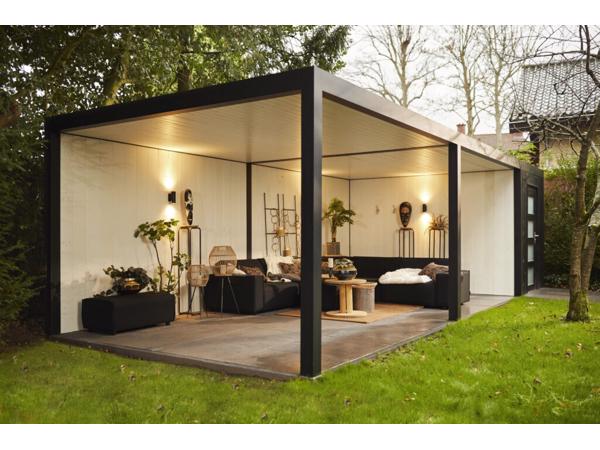 Kortingen op maatwerk Aluminium tuinhuis Allure