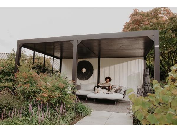 Kortingen op maatwerk Aluminium tuinhuis Allure