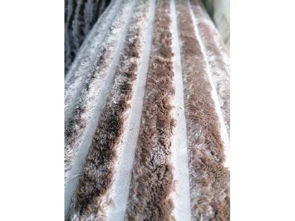 Grote royale loungebank rib taupe