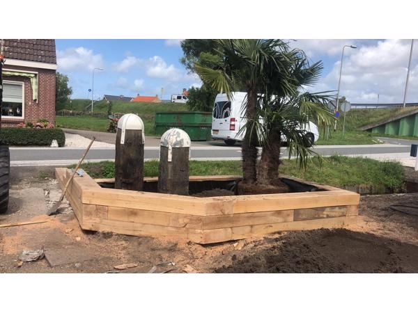 Mooie robuuste meerpalen