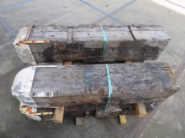 Mooie robuuste meerpalen