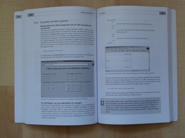 4 boeken over HTML, javascript en PHP